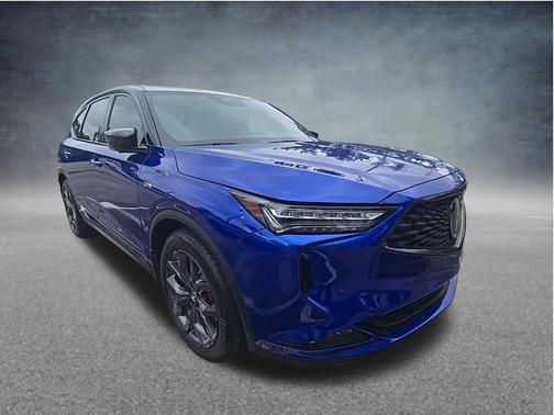 Blue 2023 Acura MDX A-Spec