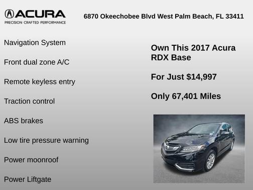 2017 Acura RDX Technology Package