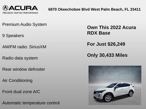 2022 Acura RDX Base