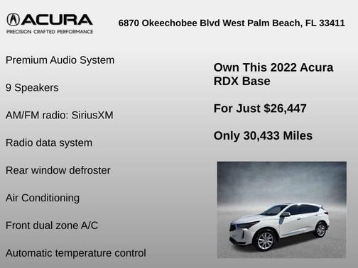 2022 Acura RDX Base