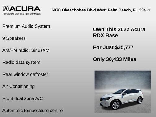 2022 Acura RDX Base