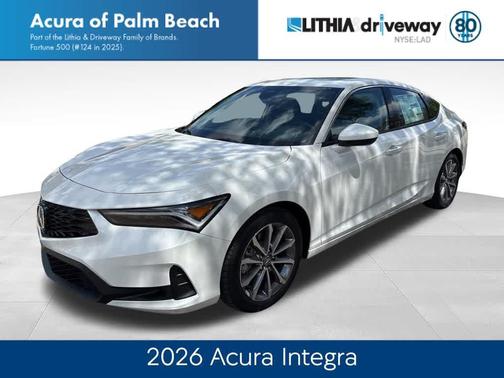 Platinum White Pearl 2026 Acura Integra FWD