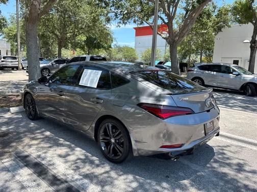Liquid Carbon Metallic 2024 Acura Integra A-SPEC