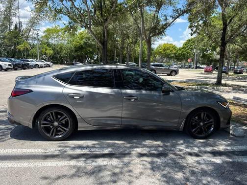 Liquid Carbon Metallic 2024 Acura Integra A-SPEC