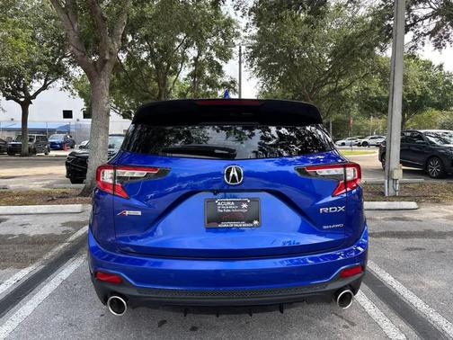 Apex Blue Pearl 2023 Acura RDX A-Spec Advance Package