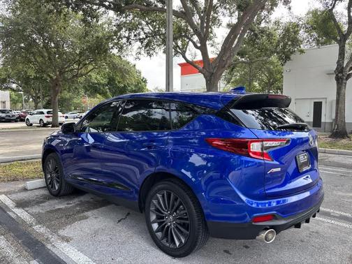 Apex Blue Pearl 2023 Acura RDX A-Spec Advance Package