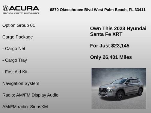 2023 Hyundai SANTA FE XRT