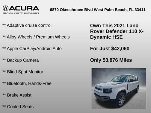 2021 Land Rover Defender 110 X-Dynamic HSE