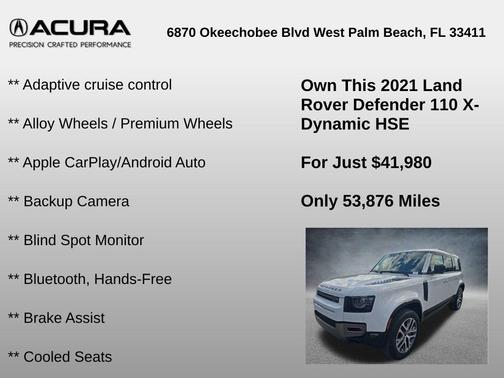 2021 Land Rover Defender 110 X-Dynamic HSE