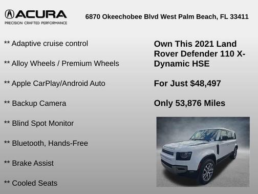 2021 Land Rover Defender 110 X-Dynamic HSE