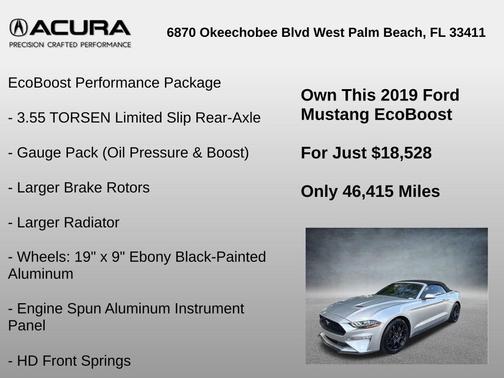 2019 Ford Mustang EcoBoost