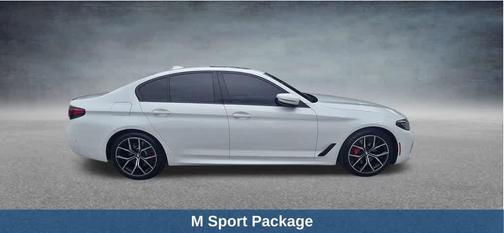 Alpine White 2023 BMW 530 i