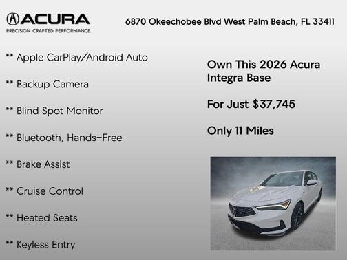 2026 Acura Integra A-Spec