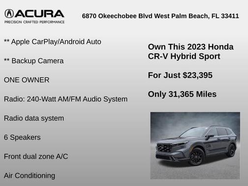 2023 Honda CR-V Hybrid Sport