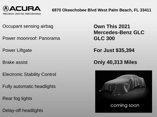 2021 Mercedes-Benz GLC 300 4MATIC Coupe