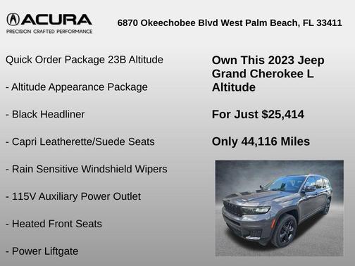 2023 Jeep Grand Cherokee L Laredo