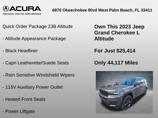 2023 Jeep Grand Cherokee L Laredo