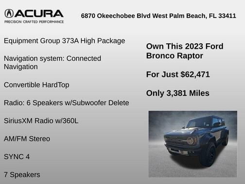 2023 Ford Bronco Raptor