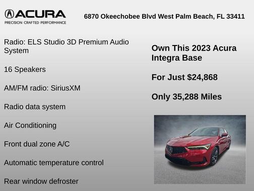 2023 Acura Integra A-Spec Technology