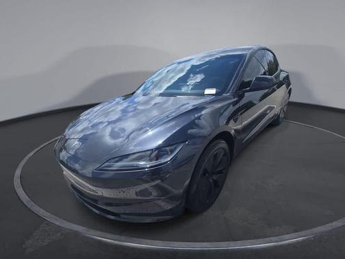Stealth Grey 2025 Tesla Model 3 Long Range