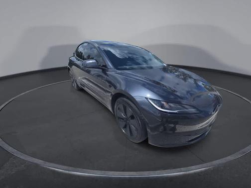 Stealth Grey 2025 Tesla Model 3 Long Range