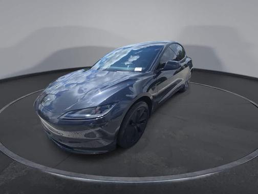 Stealth Grey 2025 Tesla Model 3 Long Range