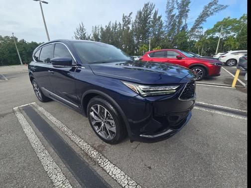 Fathom Blue Pearl 2024 Acura MDX Technology Package