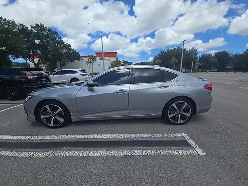 Lunar Silver Metallic 2025 Acura TLX Technology