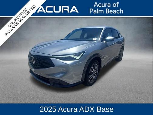 Solar Silver Metallic 2025 Acura ADX FWD