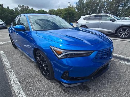Double Apex Blue Pearl 2026 Acura Integra FWD A-Spec
