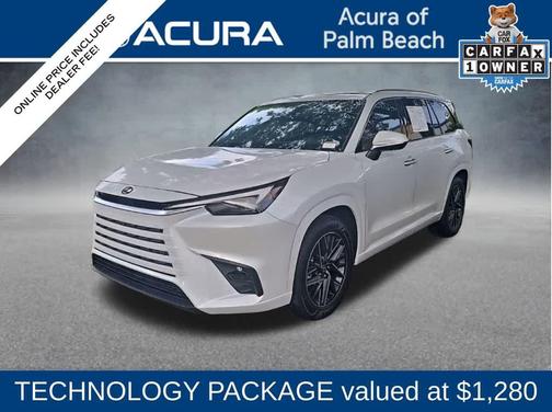 Wind Chill Pearl 2025 Lexus TX 350 Premium