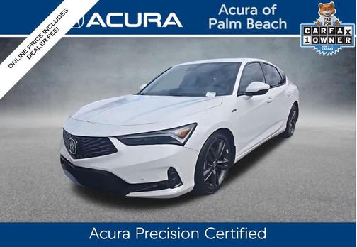 Platinum White Pearl 2023 Acura Integra A-SPEC