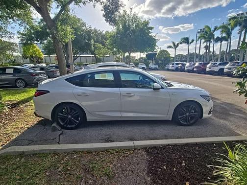 Platinum White Pearl 2023 Acura Integra A-SPEC