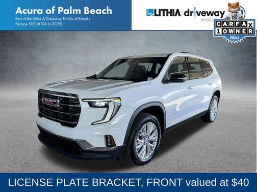 Summit White 2024 GMC Acadia Elevation