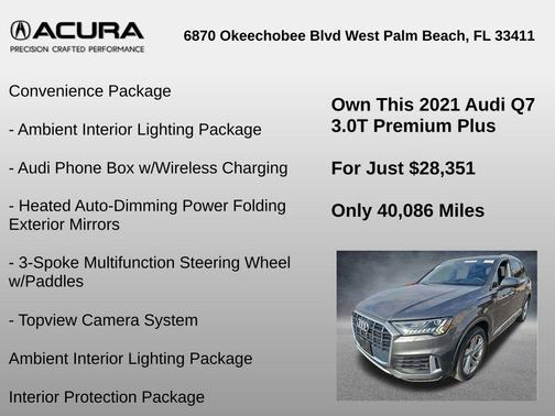 2021 Audi Q7 55 Premium Plus