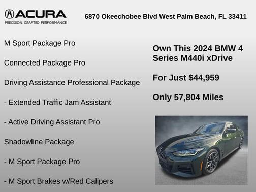 2024 BMW M440 Gran Coupe i xDrive