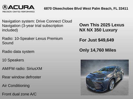 2025 Lexus NX 350 Luxury