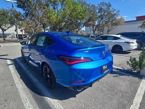 Double Apex Blue Pearl 2026 Acura Integra FWD A-Spec