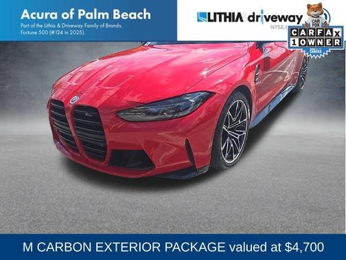 Red 2023 BMW M4 Competition xDrive