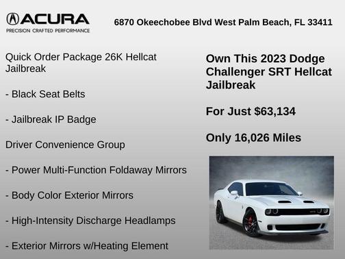 2023 Dodge Challenger SRT Hellcat