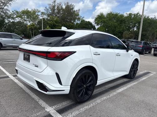 White 2024 Lexus RX 500h F SPORT PERFORMANCE