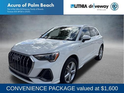 Ibis White 2020 Audi Q3 45 S line Premium