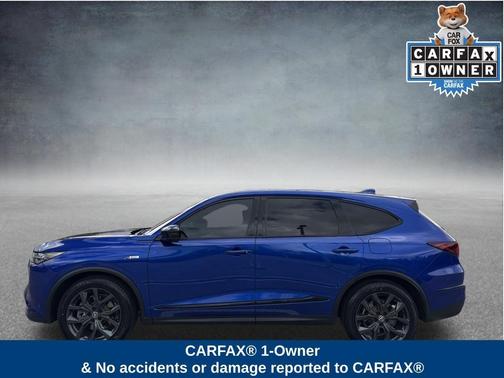 Blue 2023 Acura MDX A-Spec