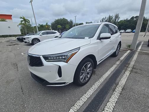 Platinum White Pearl 2023 Acura RDX Technology Package