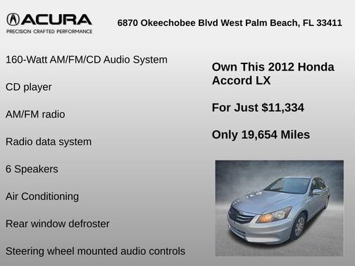 2012 Honda Accord LX