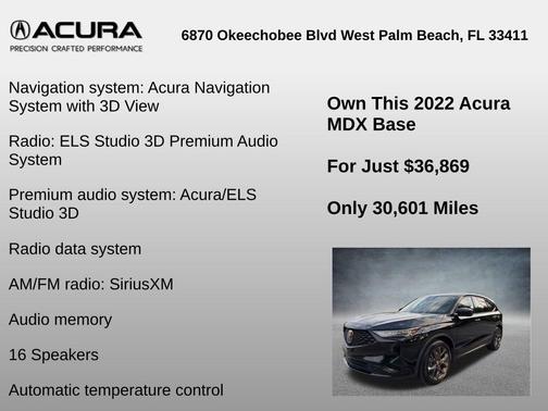 2022 Acura MDX A-Spec