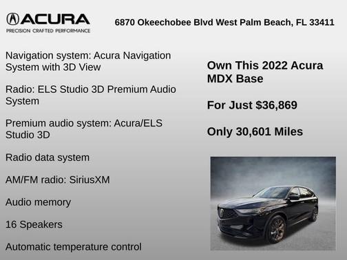 2022 Acura MDX A-Spec