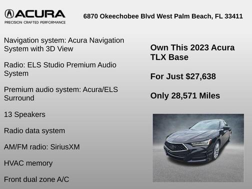 2023 Acura TLX Technology