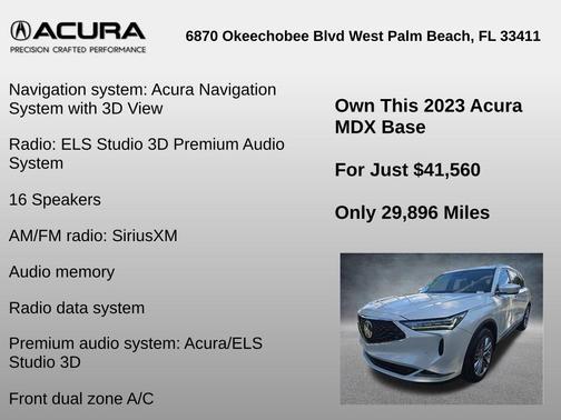 2023 Acura MDX Advance