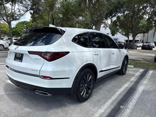 Platinum White Pearl 2025 Acura MDX A-SPEC